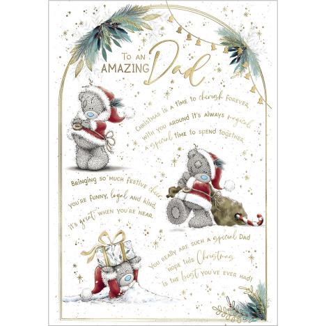 Amazing Dad Verse Me to You Bear Christmas Card £3.59